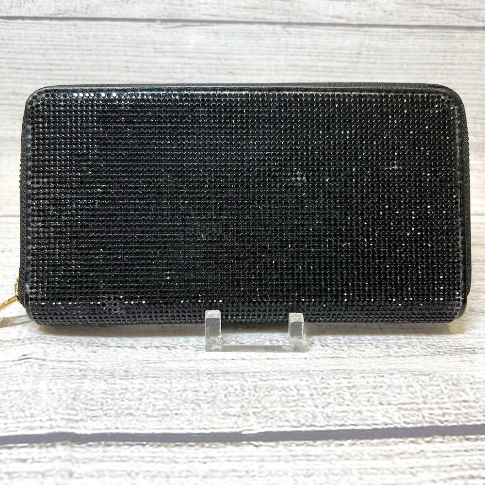 Black Rhinestone Wallet (7578781)